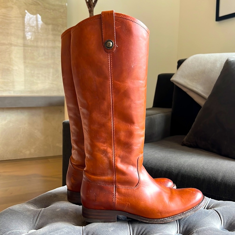 Knee high tall boots